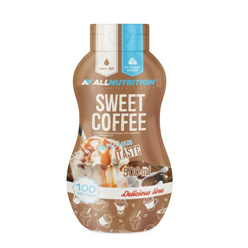Zdjęcie produktu - ALLNUTRITION Sweet Sauce Sos zero Słodka kawa, 500ml