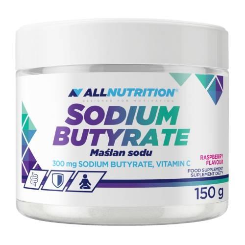 Zdjęcie produktu - Allnutrition Sodium butyrate Maślan sodu smak malinowy, 150 g