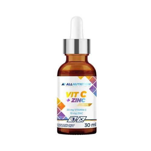Zdjęcie produktu - Allnutrition Vit C + Zinc, 30 ml