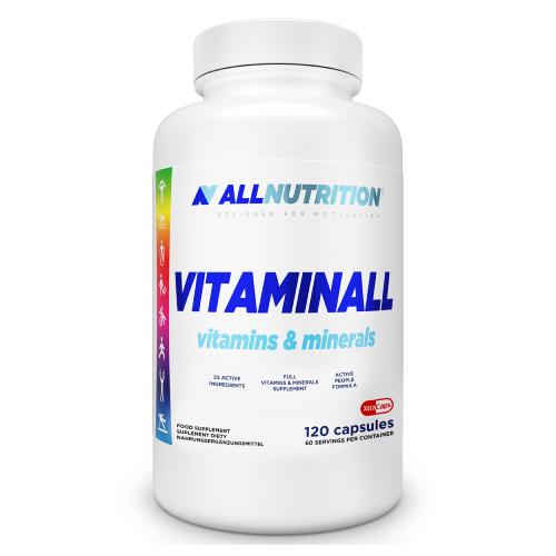 Zdjęcie produktu - Allnutrition Vitaminall Witaminy i minerały, 120 kaps.