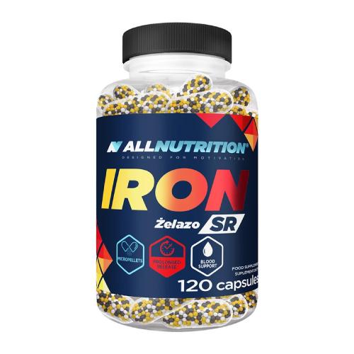 Zdjęcie produktu - ALLNUTRITION żelazo SR, 120 kapsułek