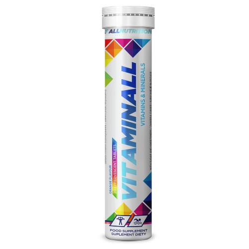 Zdjęcie produktu - ALLNUTRITON Vitaminall Orange, 20 tabletek musujących 