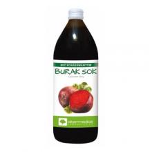 Zdjęcie produktu - Alter Medica Sok Burak, 1000 ml USZKODZONE / ZABRUDZONA ETYKIETA