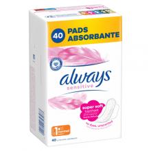 Zdjęcie produktu - ALWAYS Sensitive Normal+ Podpaski, 40szt.