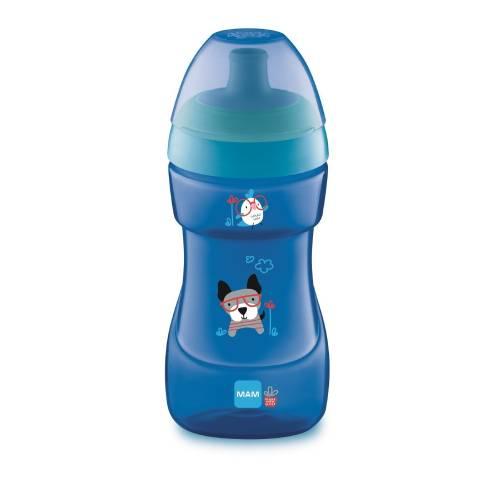 MAM 12m+ Kubek niekapek Sport Cup 330ml niebieski, 1 szt.