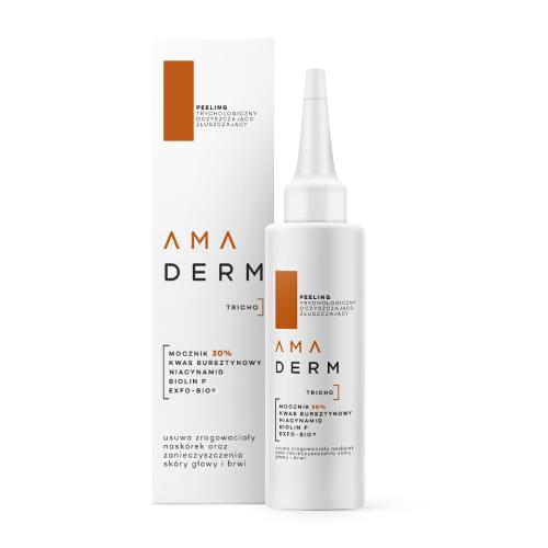 Zdjęcie produktu - AMADERM Tricho Peeling trychologiczny oczyszczająco-złuszczający, 100ml