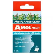 Zdjęcie produktu - AMOLowe Plastry aromatyczne z olejkami eterycznymi, 5 szt.