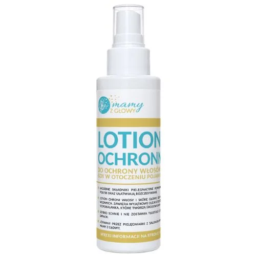 Miniaturka artykułu - Mamy z Głowy Lotion ochronny przeciw wszawicy dla dzieci i dorosłych, 100 ml