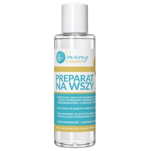 Miniaturka artykułu - Mamy z Głowy Preparat na wszy dla dzieci i dorosłych, 200 ml