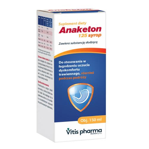 Zdjęcie produktu - Anaketon 125 Syrop, 150ml