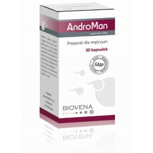 Zdjęcie produktu - AndroMan Biovena, 30kaps.
