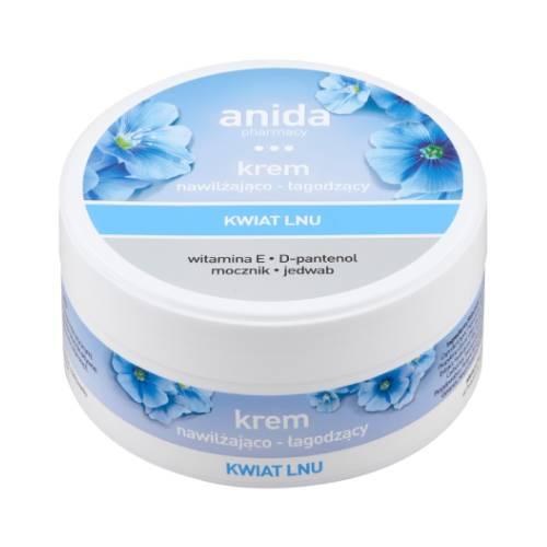 Zdjęcie produktu - ANIDA Krem nawilżająco-łagodzący Kwiat lnu, 125 ml
