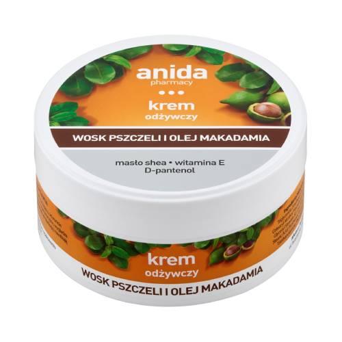 Zdjęcie produktu - ANIDA Krem odżywczy Wosk pszczeli i Olej makadamia, 125 ml