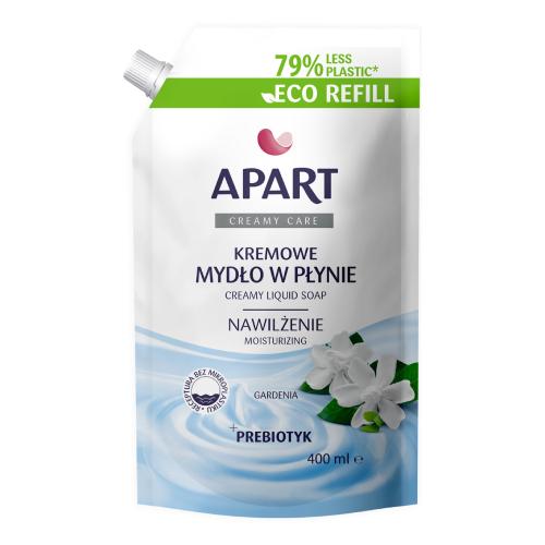 Zdjęcie produktu - APART Kremowe mydło w płynie gardenia, 400ml USZKODZONA ETYKIETA