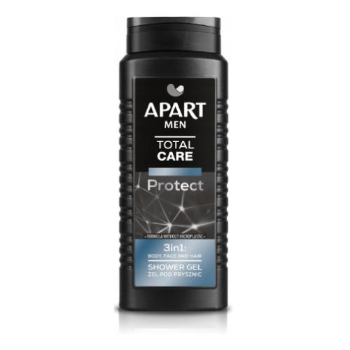 Zdjęcie produktu - APART Men Total Care Żel pod prysznic Protect, 500ml