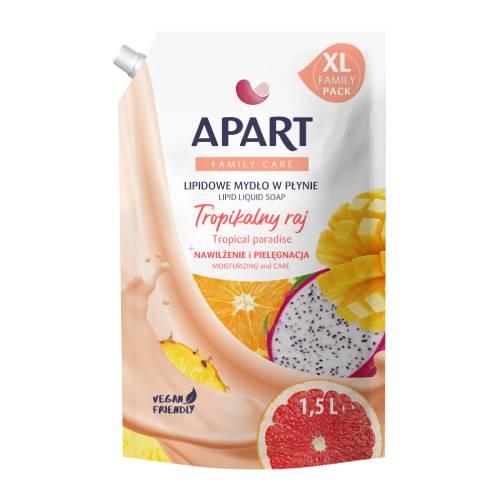 Zdjęcie produktu - Apart Tropikalny Raj Lipidowe mydło w płynie, 1,5 l