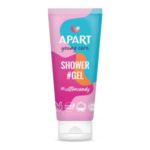 Zdjęcie produktu - APART Young Care Żel pod prysznic Cotton Candy, 200ml