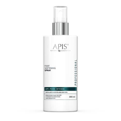 Zdjęcie produktu - Apis Api Podo Intense Spray zmiękczający do st&oacute;p z kwasem mlekowym 10% i mocznikiem 30%, 300ml
