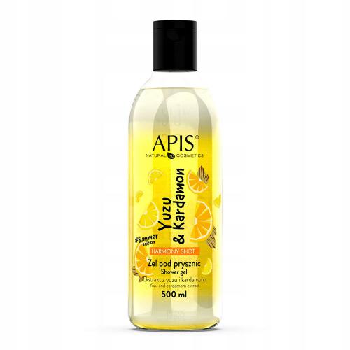 Zdjęcie produktu - APIS Harmony Shot Żel Pod Prysznic Yuzu & Kardamon, 500ml