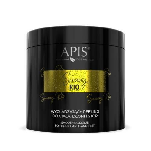 Zdjęcie produktu - APIS Sunny Rio Wygładzający peeling do ciała, dłoni i st&oacute;p, 700g
