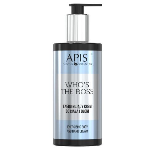 Zdjęcie produktu - APIS Who`s the Boss energizujący krem do ciała i dłoni, 300ml