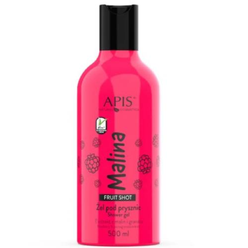 Zdjęcie produktu - APIS Fruit Shot Malinowy żel pod prysznic, 500ml	