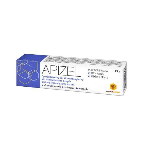 Zdjęcie produktu - Apiżel żel stomatologiczny, 15 g