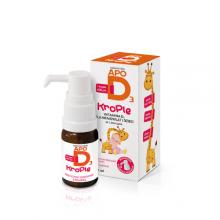 Zdjęcie produktu - ApoD3 Krople 400 j.m. - 10 ml KR&Oacute;TKA DATA 30.06.2026