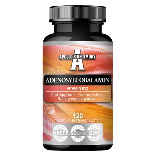 Zdjęcie produktu - Apollo's Hegemony Adenosylcobalamin witamina B12, 120 tabl.