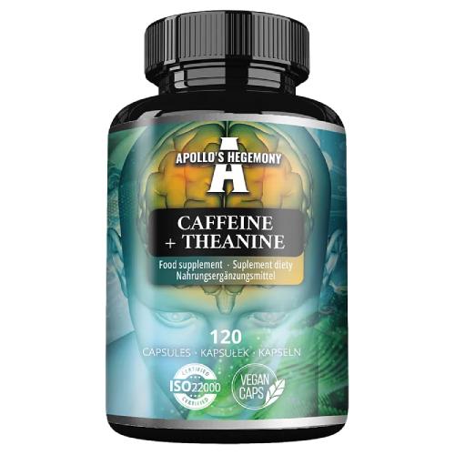 Zdjęcie produktu - Apollo's Hegemony Caffeine + Theanine, 120 kaps.