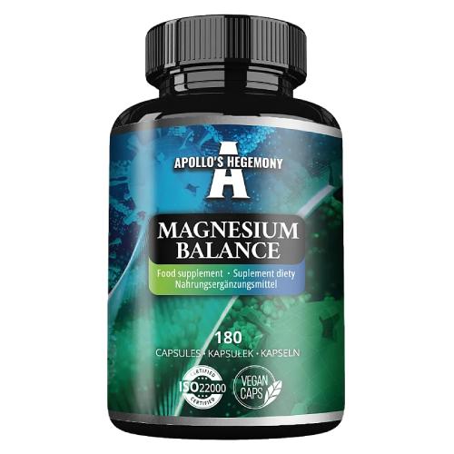 Zdjęcie produktu - Apollo's Hegemony Magnesium Balance magnez, 180 kaps.