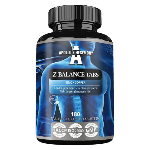 Zdjęcie produktu - Apollo's Hegemony Z-Balance Tabs cynk + miedź, 180 tabl.