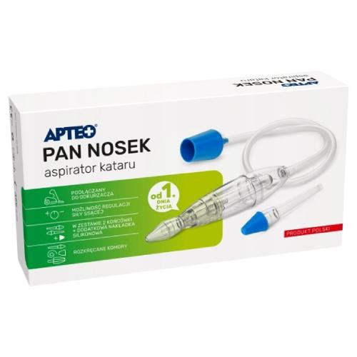Zdjęcie produktu - APTEO Pan Nosek Aspirator kataru, 1 szt.