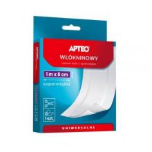 Zdjęcie produktu - APTEO Plaster wł&oacute;kninowy 1 m x 8 cm, 1 sztuka