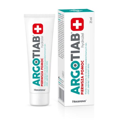 Zdjęcie produktu - Argotiab Pierwsza pomoc hydrożel na rany, otarcia i odparzenia, 25 ml