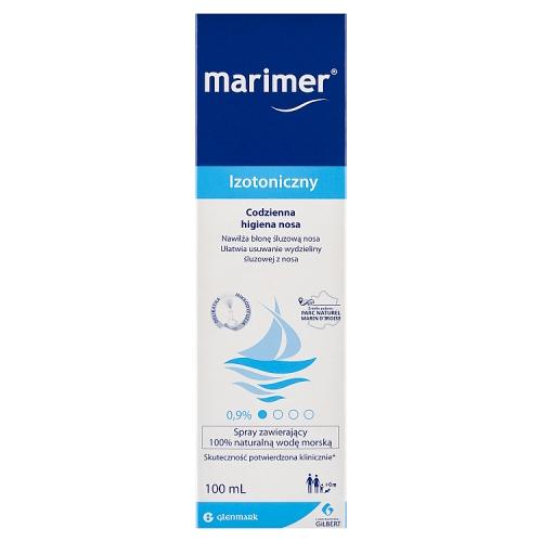 Miniaturka artykułu - MARIMER izotoniczny  spray do nosa - 100 ml