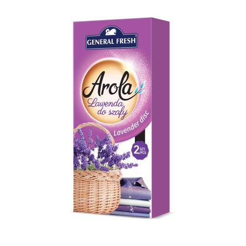 Zdjęcie produktu - General Fresh Arola Odświeżacz do szafy Lawenda, 2 szt.