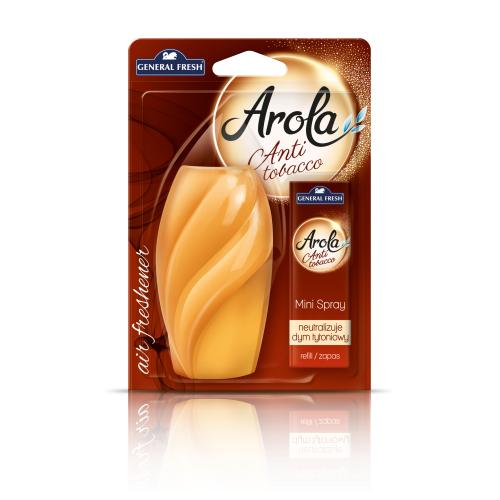 Zdjęcie produktu - General Fresh Arola Odświeżacz powietrza Mini Spray Antytabak, 15ml