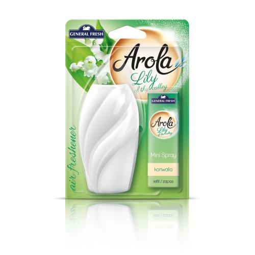 Zdjęcie produktu - General Fresh Arola Odświeżacz powietrza Mini Spray Konwalia, 15ml