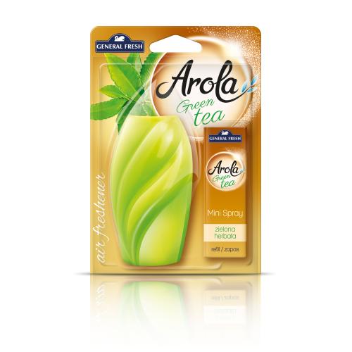 Zdjęcie produktu - General Fresh Arola Odświeżacz powietrza Mini Spray Zielona Herbata, 15ml