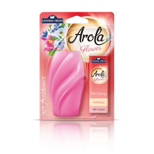 Zdjęcie produktu - General Fresh Arola Odświeżacz powietrza Mini Spray Kwiatowy, 15ml