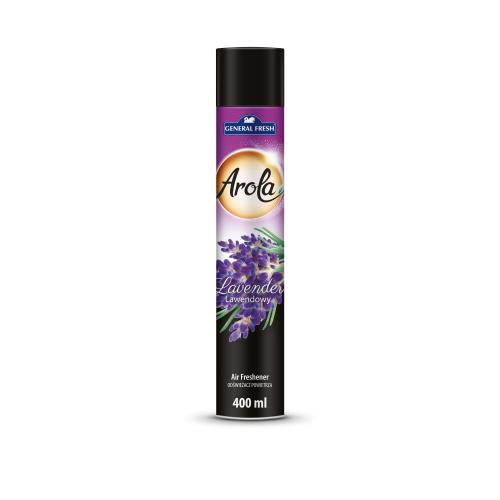 Zdjęcie produktu - General Fresh Arola Odświeżacz powietrza spray Lawenda, 400ml
