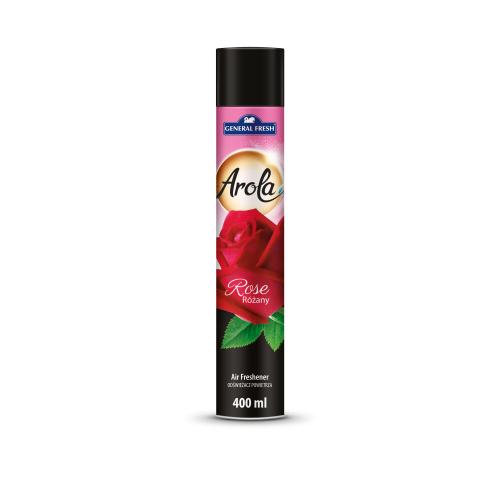Zdjęcie produktu - General Fresh Arola Odświeżacz powietrza spray R&oacute;żany, 400ml