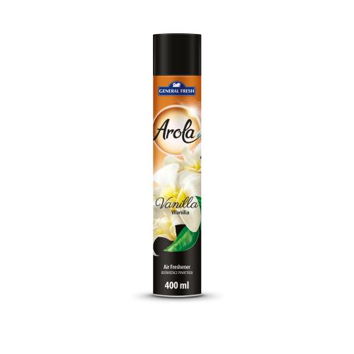 Zdjęcie produktu - General Fresh Arola Odświeżacz powietrza spray Wanilia, 400ml