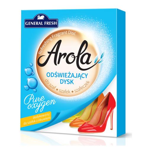 Zdjęcie produktu - General Fresh Arola Odświeżający dysk do szafy Pure Oxygen, 1 szt.