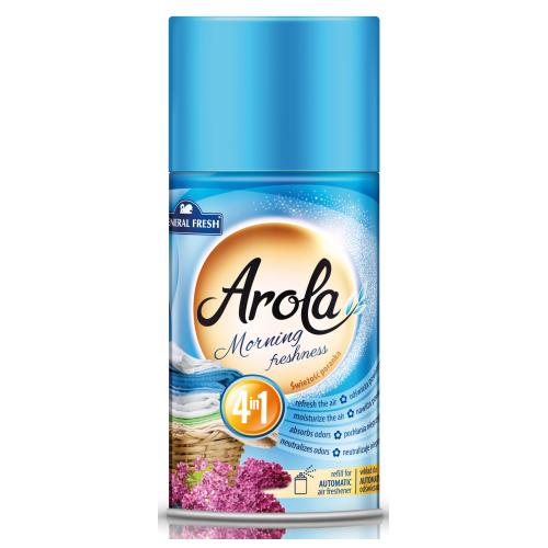 Zdjęcie produktu - General Fresh Arola Wkład do automatycznego odświeżacza Świeżość Poranka, 250ml