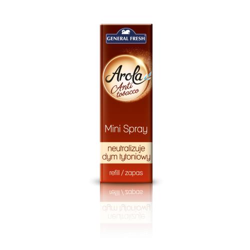 Zdjęcie produktu - General Fresh Arola Odświeżacz powietrza Mini Spray Antytabak - zapas, 15ml