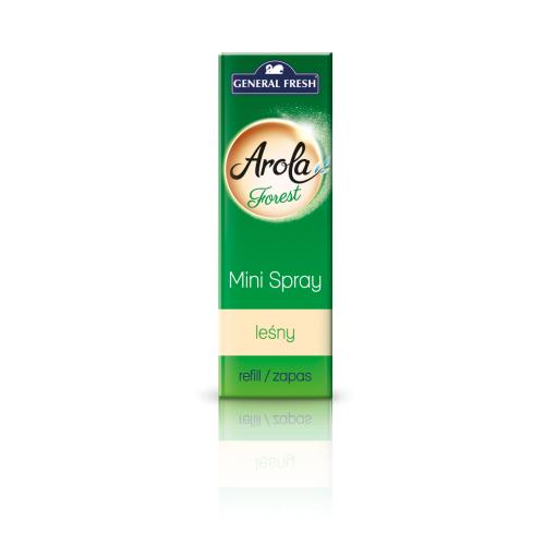 Zdjęcie produktu - General Fresh Arola Odświeżacz powietrza Mini Spray Las - zapas, 15ml