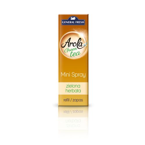 Zdjęcie produktu - General Fresh Arola Odświeżacz powietrza Mini Spray Zielona Herbata - zapas, 15ml