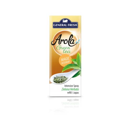 Zdjęcie produktu - General Fresh Arola Zapas do odświeżacza powietrza w sprayu Magiczna Szyszka Zielona herbata, 40ml